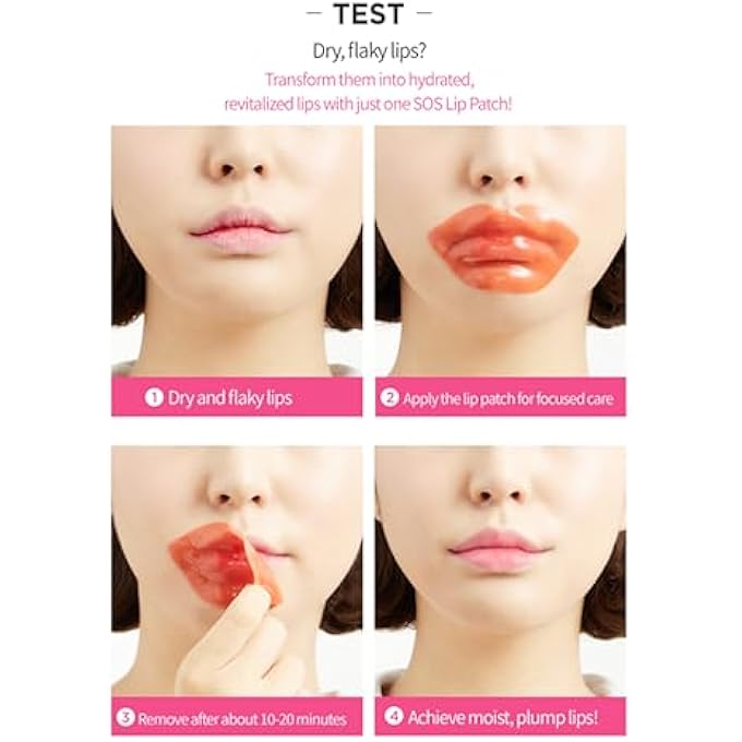Berrisom [] SOS! ESSENCE LIP PATCH (30PCS) - Image 4